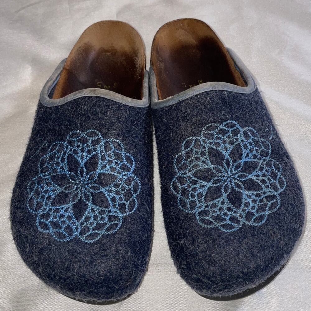 Papillio by Birkenstock Wool Slip On Clog - Size 38 (W 7 / M 5)